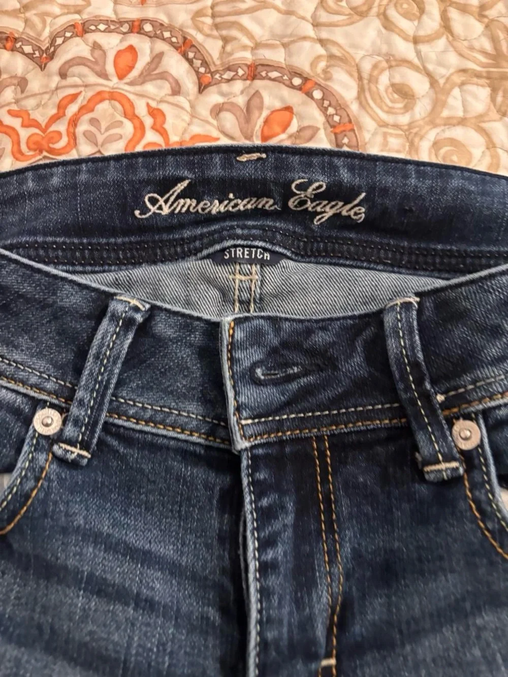 American Eagle Outfitters Women’s Dark Blue Bootcut Jeans